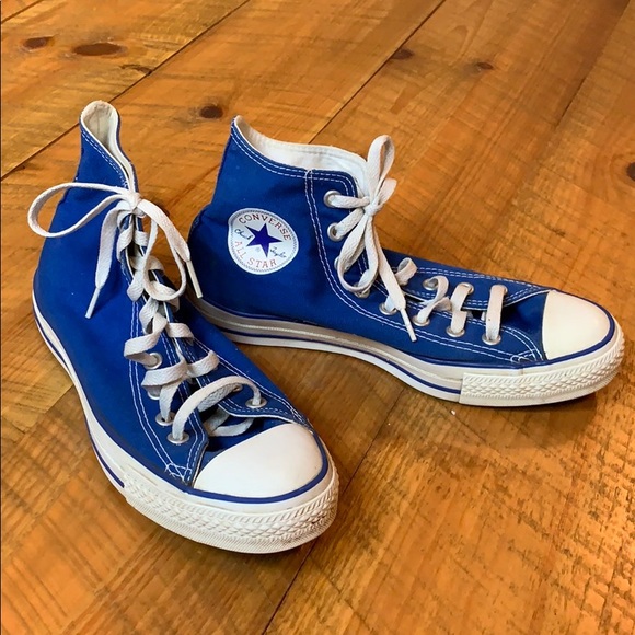 royal blue converse womens